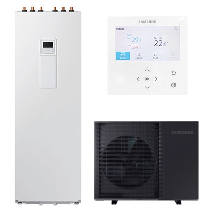 Wärmepumpen und Energiespeicher der Marke Samsung